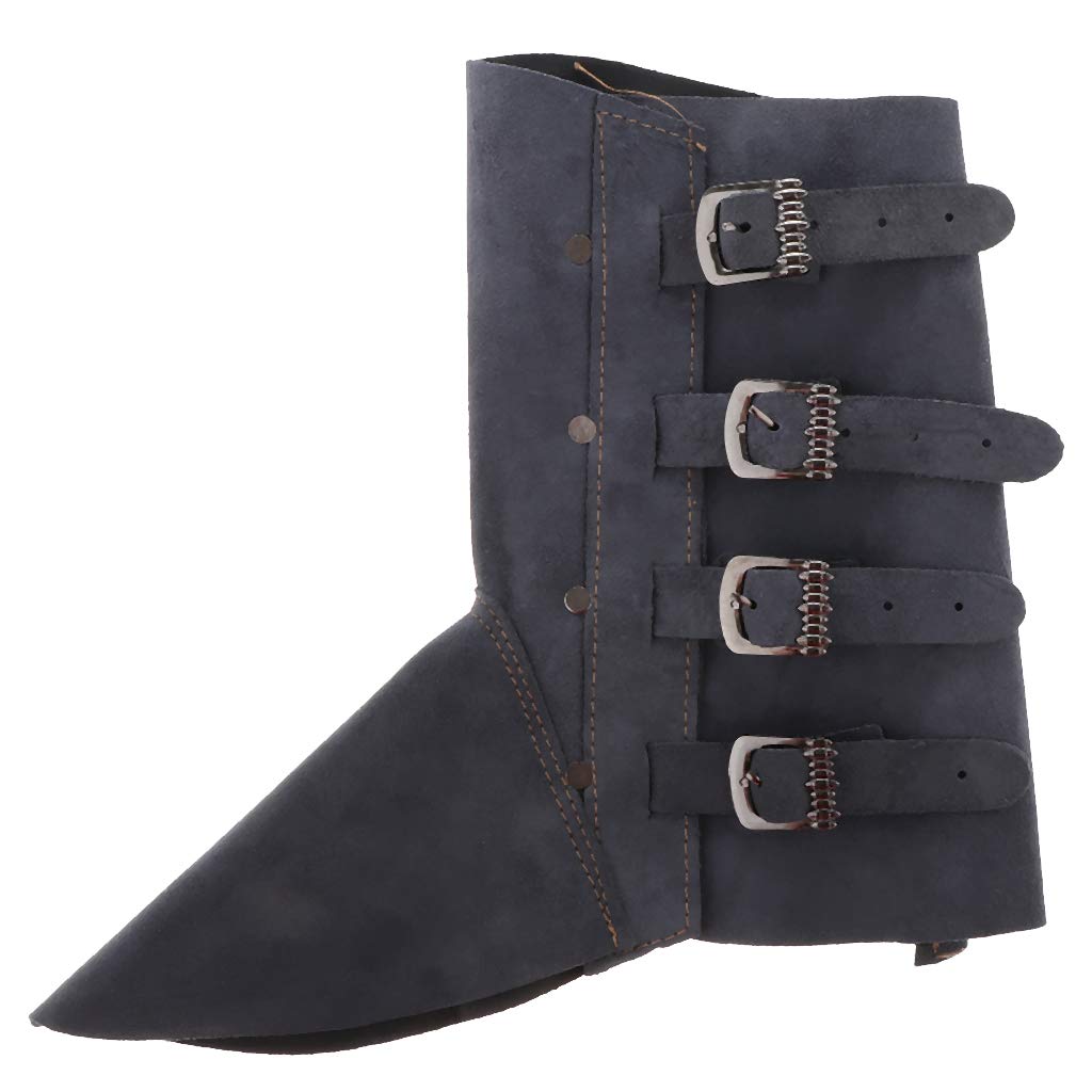 Shamjina 1 Pair Leather Welding Leggings And Spats Shoe Cover, Blue Swiftsly