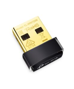TP-Link USB Adapter for PC(TL-WN725N), N150 Wireless Network Adapter for Desktop - Nano Size WiFi Dongle for Windows 11/10/7/8/8.1/XP/ Mac OS 10.9-10.15 Linux Kernel 2.6.18-4.4.3, 2.4GHz Only N150 Single Band 24 51Km5DZo8zL