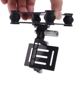 GoolRC Gimbal FPV Camera Mounts with Anti Vibration Plate Replacmenet for DJI Phantom Walkera Qr X350 Gopro Hero 3 3+ 4 CF Carbon Fiber 22 51KofEn xeL