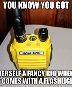 BaoFeng UV-82HP (Yellow) High Power Dual Band Radio: 136-174mhz (VHF) 400-520mhz (UHF) Amateur (Ham) Portable Two-Way Yellow 15 51KqFyJTvKL