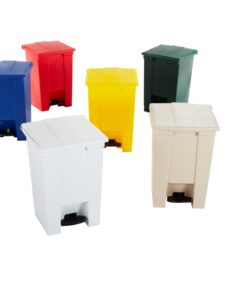 Rubbermaid Commercial Products Legacy Step-On Trash Can, 18-Gallon, White, Hands-Free Garbage Can for Medical Waste in Hospitals/Lab/Emergency/Patient Rooms 18G Trash Can, 18GL, White 8 51KuwUvAqSL