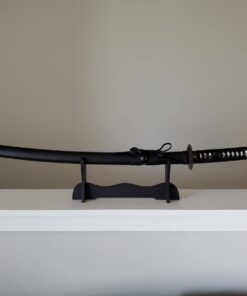 Vulcan Gear Traditional Japanese Handmade Sharp Katana Samurai Sword with Scabbard and Sword Stand Dragon Tsuba 46 51KyoTS7dcL