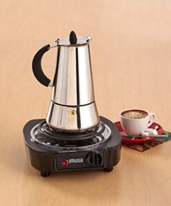 IMUSA USA GAU-80305 Electric Single Burner 1100-Watts, Black 1100W Electric Single Burner 18 51L0Nh4MvL