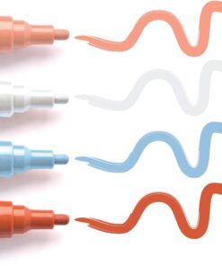 Pastel Chalk Markers, Dry Erase, Wet Erase Washable Markers - 5mm Tip Chalk Pens for Chalkboard, Chalkboard Sign, Window Markers, Drawing Markers, Markers for Kids Natural 13 51L2gue6GKL