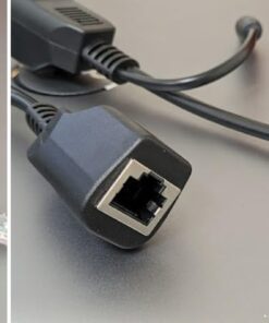 iCreatin Passive PoE Injector and PoE Splitter Kit with 5.5x2.1 mm DC Connector 1 Pair 16 51L5QsKHv2L