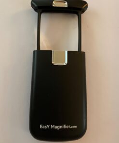 EasY Magnifier Small Pocket Magnifying Glass 3X with LED Light For Reading Fine Print; Mini Lighted Hand Held Acryl Lens; Read Lables In Stores; Magnify Glasses For Close Work;Helpful Gift For Seniors 37 51LAmWDIkIL