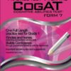 Practice Test 1 for the CogAT - Form 7 - Grade 1 (Level 7): CogAT - Grade 1 (Practice Test for the CogAT - Form 7 - Grade 1) 122 51LBSJVHEcL