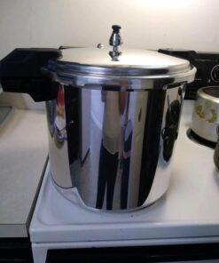 Mirro - 7114000221 Mirro 92122A Polished Aluminum 5 / 10 / 15-PSI Pressure Cooker / Canner Cookware, 22-Quart, Silver 31 51LDQq2 RWL