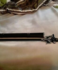 Sword Art Online SAO Medium Carbon Steel with Sheath-Kirito Elucidator, Asuna, Kirigaya (Kirito Elucidator Version 2) 37 51LU1sl0L