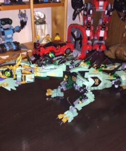 LEGO NINJAGO Movie Green Ninja Mech Dragon 70612 Ninja Toy with Dragon Figurine Building Kit (544 Pieces) (Discontinued by Manufacturer) 32 51LVPQqtmHL