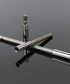 Katzco Magnetic Bit Holder Extensions - 3 Piece Set - 2, 4, and 6 Inch - for Drills, Socket Adapters, Automotive Maintenance, Shops, Mechanics, Household Use, DIY, Repair Work, and More 16 51LWpcLqRIL