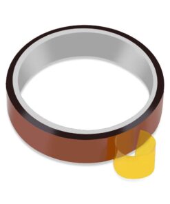 High Temperature Tape Heat Resistant Tape Heat Transfer Tape for Sublimation No Residue 10mm X 33m 108ft (Yellow-2 Roll) A-Yellow-2 Roll 32 51LY9G4KRYL