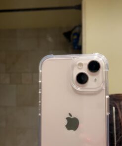 Mkeke for iPhone 14 Case for iPhone 13 Case Clear Transparent Shockproof Bumpers Cases for iPhone 13/14 for iPhone 13/14 Case 6.1" A-Clear 28 51La7sLZoYL