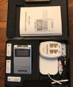 TENS 7000 Digital TENS Unit with Accessories - TENS Unit Muscle Stimulator for Back Pain Relief, General Pain Relief, Neck Pain, Sciatica Pain Relief, Nerve Pain Relief 49 51LbkNQxOPL