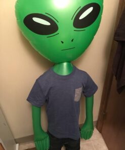 5 ft Green Inflatable Martian Alien Prop Toy Decoration 19 51Lc15ic6DL