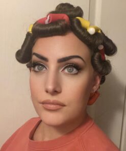 Tifara Beauty Salon Heatless Flexible Hair Rollers Curlers 42-pack 7" Soft Foam Flexi Twist Curling Rods for Short Long Hair 61 51LcX2gGVSL