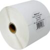 iMBAPrice - 1 Roll of 450-4x6 Direct Thermal Labels for Zebra 2844 ZP-450 ZP-500 ZP-505 (1 inch core) - 95+60GSM Top Coated 450 Label (1 Roll) 4" X 6" Thermal Labels 58 51Ldjil3ySL