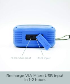 Sunfox Waterproof Bluetooth Speaker | Solar & USB Rechargeable | 20H Playtime | Built-in Mic | Great for Beach, Bike, Pool, Shower, Travel | Wireless, Portable Speaker for iPhone, Samsung and More 13 51LgA5JjCRL