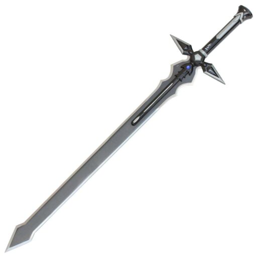 Armory Replicas™ - Titan Attack Kirito's Elucidator Steel Sword Black Single Sword