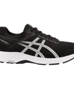 ASICS Men's Gel-Contend 5 Running Shoes 11.5 Black/White 12 51LqtuIJmGL