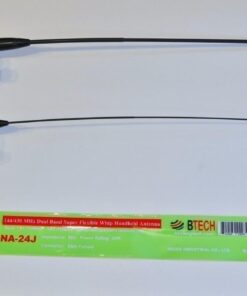 Authentic Genuine Nagoya NA-24J 16.2-Inch Ultra Whip VHF/UHF (144/430Mhz) Antenna SMA-Female for BTECH and BaoFeng Radios NA-24J 16.2" VHF/UHF 42 51LrWQr38BL