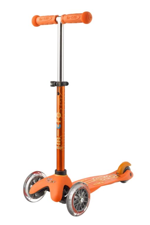 Micro Kickboard - Mini Deluxe 3-Wheeled, Lean-to-Steer, Swiss-Designed Micro Scooter for Kids, Ages 2-5 Orange