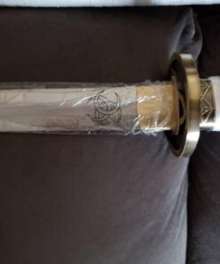 Siwode Michonne's Katana Walking Dead 40-Inchs The zombie biohazard symbol AND T10 Clay_tempered steel 70 51LulIxT3tL