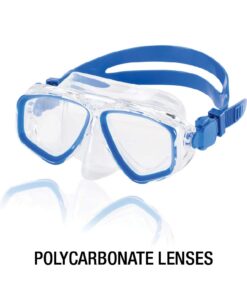 Speedo Unisex-child Adventure Swim Dive Series Mask One Size Blue M 11 51LvfyFYGL 1