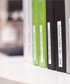 DYMO 45013 D1 Tape Cartridge for Dymo Label Makers, Created Specifically for Your LabelManager and LabelWriter Duo Label Makers, 1/2-inch x 23 Feet, Black on White, Pack of 4 11 51LzX6asDIL