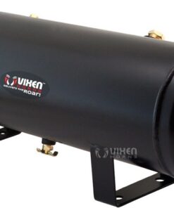 Vixen Horns Train Horn Kit for Trucks/Car/Semi. Complete Onboard System- 200psi Air Compressor, 3 Gallon Tank, 3 Trumpets. Super Loud dB. Fits Vehicles like Pickup/Jeep/RV/SUV 12v VXO8330/3318 Chrome Train Horn / Chrome Compressor / Black Tank 16 51LzguA7P7L 1