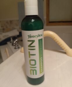 Biotin and Rosemary Shampoo for Thinning Hair - Sulfate Free Biotin Shampoo for Men with Hair Thickening Essential Oils - Deep Cleansing Volumizing Shampoo for Thin Hair with Zinc and Tea Tree Oil 25 51M1DZf 0L