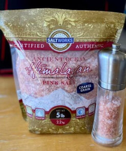 SaltWorks Ancient Ocean Himalayan Pink Salt, Coarse Grain, 5 Pound Bag 5 Pound (Pack of 1) 38 51M5O9SNBZL