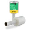5” Stretch Wrap Mini Film 2 Rolls x 1000 Ft by PackageZoom Industrial Strength Adhering Shrink Wrap Rolls for Box & Furniture Wrapping Heavy Duty, 55 Gauge Clear Plastic Wrap for Moving & Packing 5" wide x 1000 ft x 2 Roll 15 51M7SXBk1lL