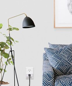 Kasa Smart Plug Classic 15A, Smart Home Wi-Fi Outlet Works with Alexa & Google Home, No Hub Required, UL Certified, 2.4G WiFi Only, 1-Pack(HS105) , White 29 51M8A1sqewL