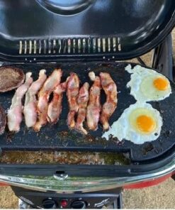 Coleman Swaptop Aluminum Griddle Accessory, Non-Stick Griddle Accessory for RoadTrip Grills, Creates 285 Sq. In. of Cooking Space for Camping, Tailgating, Grilling, & More 19 51MAWcmiQuL