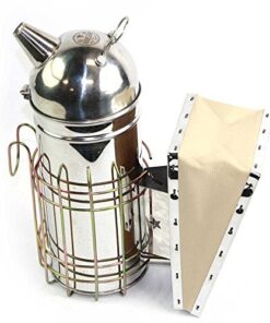 Alternative view of GOODLAND BEE SUPPLY 11-inch Stainless Steel Bee Hive Smoker with 3 Pack of Smoke Pellets, One Size, GLSMKR