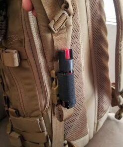 SABRE Runner Pepper Gel, Maximum Police Strength OC Spray, Reflective Hand Strap for Easy Carry & Quick Access, 35 Bursts, Secure & Easy to Use Safety, Optional Clip-On Alarm & LED Armband Combos Black Runner 46 51MHRVYGAaL 1