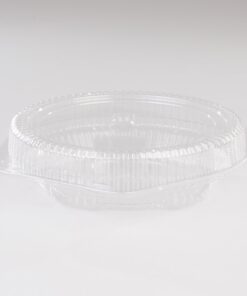 Detroit Forming 10" Pie Container LBH-111 Clear OPS Plastic Hinged Locking Lid Shallow Dome Food | 100/Case 7 51MIF7xUjBL