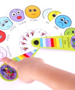 The Play Doctors Emotions Face Feelings Fan Flash Cards - ASD/Autism/SEN/Special Needs Nonverbal Speech Delay Social Communication Aid 9 51MPOoiamPL