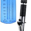Ade Advanced Optics BCBI9177 Beer Wort and Wine Refractometer, Dual Scale - Specific Gravity 1.000-1.120 and Brix 0-32%, Replaces Homebrew Hydrometer (Aluminum) Aluminium 12 51MQI3 78JL