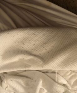 Cushy Form Bolster Pillow for Lumbar and Leg Support - 20.5 x 8 x 4.5 Inches Half Moon Memory Foam Cushion for Stomach, Back & Side Sleepers - Roll Pillows for Back and Neck w/Washable Cover Semi Roll - 4.5" 46 51MQcT5kCOL 1