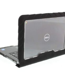GumDrop DropTech Case Designed for Dell Latitude 3380 13 Inch Laptop for K-12 Student, Teachers, Kids - Black, Rugged, Shock Absorbing, Extreme Drop Protection 9 51MRBN2iejL