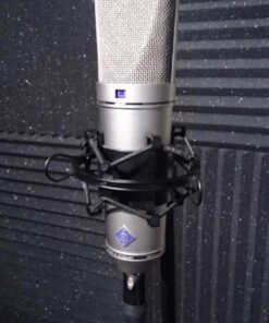 Weymic Black Universal Microphone Shock Mount for Large Diameter Diameter 48-51mm Condenser Microphone Metal Construction 39 51MUWDGjzxL