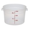 Cambro (RFS12PP190) 12 qt Round Polypropylene Food Storage Container - Camwear® 16 51MZFfeRHTL