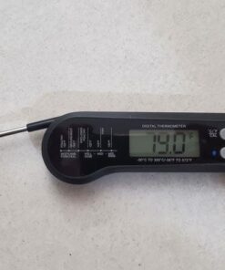 Meat Thermometer Digital, Waterproof Instant Read Meat Thermometers for Grilling and Cooking. Food Thermometer, Kitchen Gadgets, Accessories with Bottle Cap Opener for Kitchen, BBQ, Grill… Black 34 51MbmkttZPL