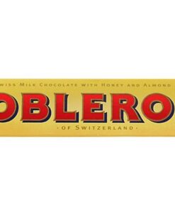 Alternative view of TOBLERONE SWISS MILK CHOCOLATE WITH HONEY AND ALMOND NOUGAT 6 X 100 G BARS by Toblerone