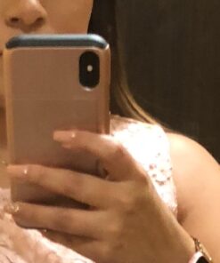 SAMONPOW iPhone X Case, iPhone 10 Case,Hybrid iPhone X Wallet Case Card Holder Shell Heavy Duty Protection Shockproof Anti Scratch Soft Rubber Bumper Cover Case for iPhone X 5.8 inch Rose Gold 33 51Mnyy7ytML