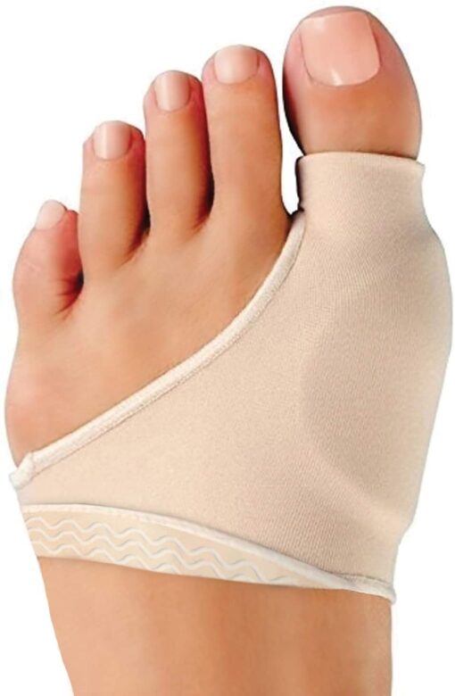 Bunion Corrector for Women & Men - Bunion Pads Relief Orthopedic Sock Cushion Sleeve Splint Gel Protector Support Brace w/ Non-Slip Grip - Bunion Remover Toe Guard - Fix Hallux Valgus Med. 2 Pcs Medium (2 Count)