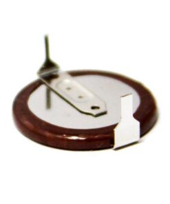 Alternative view of Panasonic VL2020-1 Rechargeable Battery, Lithium Coin 3V Horizontal Tab, 20 mm