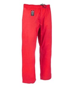 PROFORCE Gladiator 8oz Combat Karate Pants Red 4